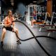 battle rope seluruh tubuh, battle rope workout